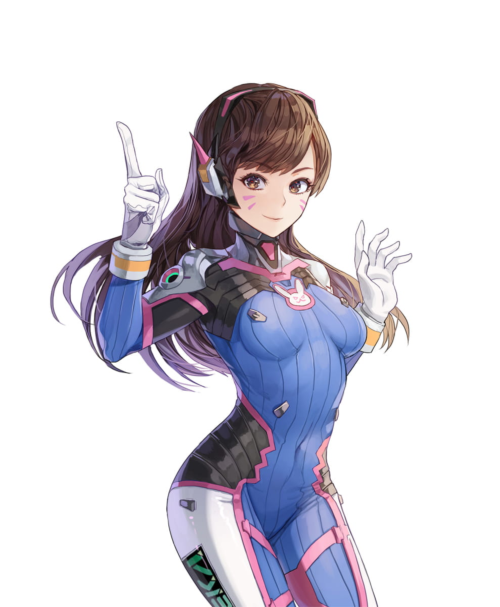 守望先锋 D.Va 宋哈娜 动漫游戏手机壁纸下载