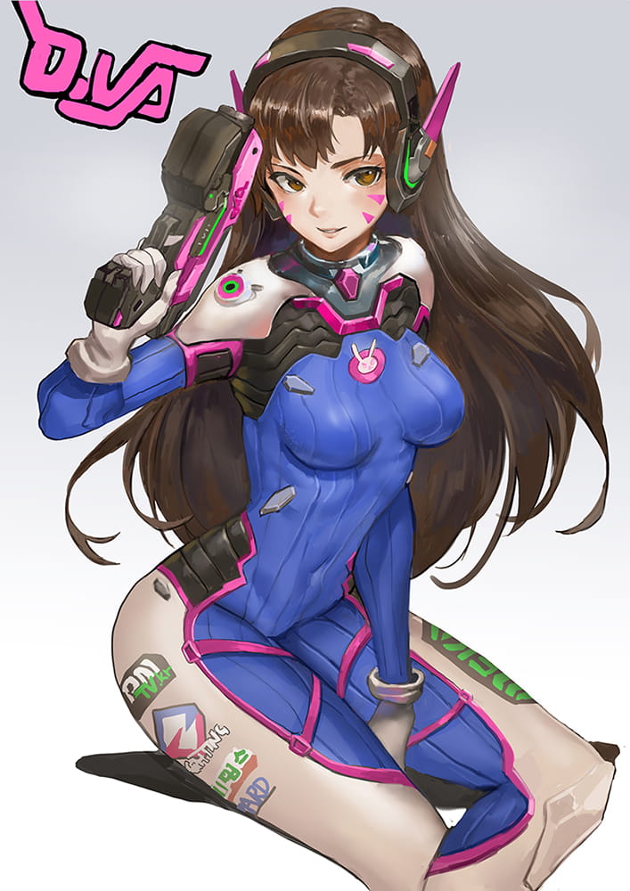 守望先锋 D.Va 宋哈娜 动漫游戏手机壁纸下载