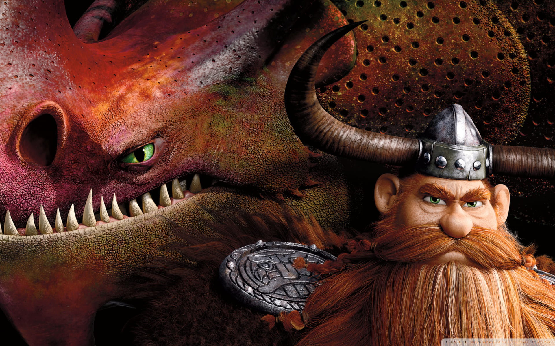 驯龙高手 高清动漫电脑壁纸