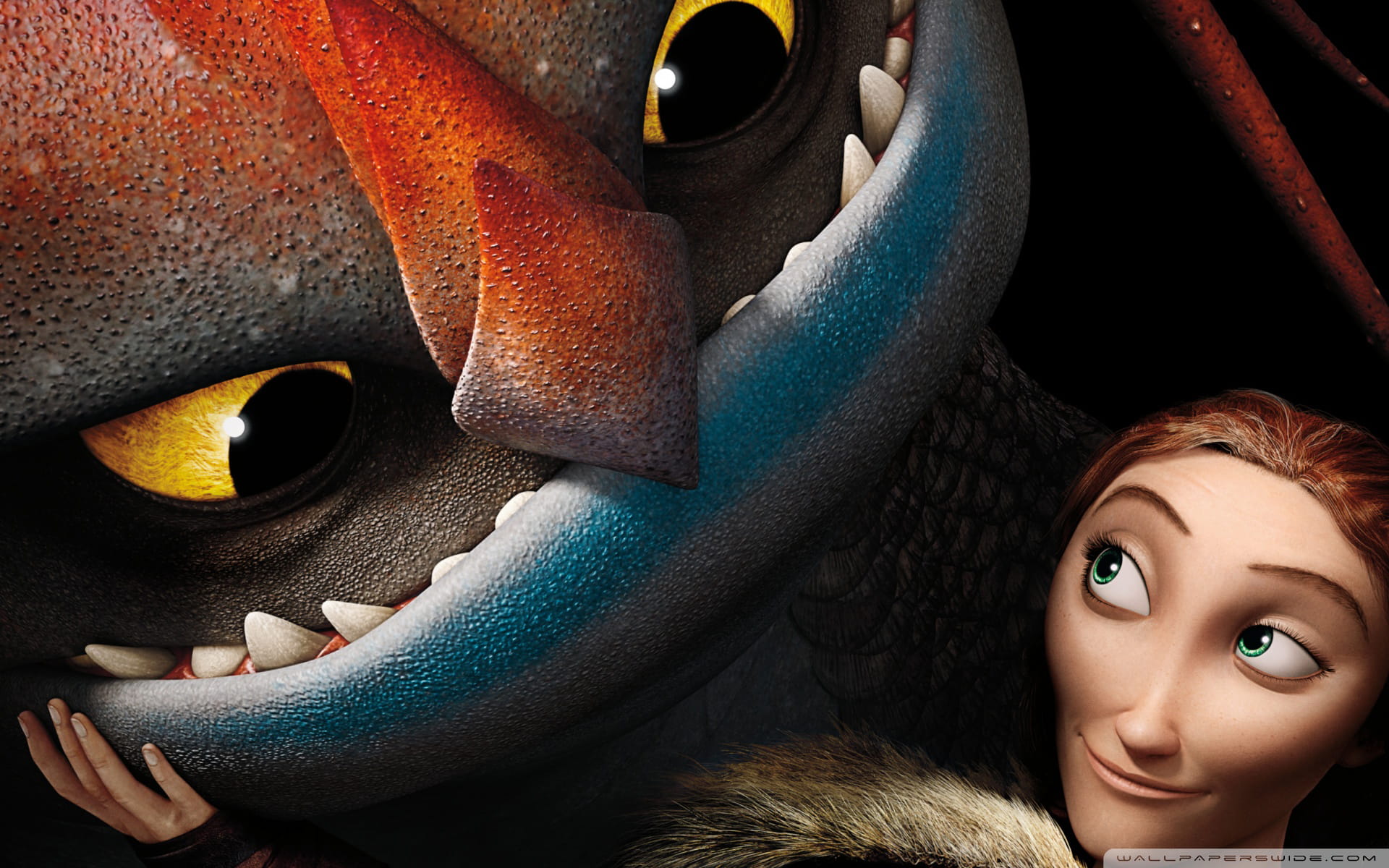 驯龙高手 高清动漫电脑壁纸