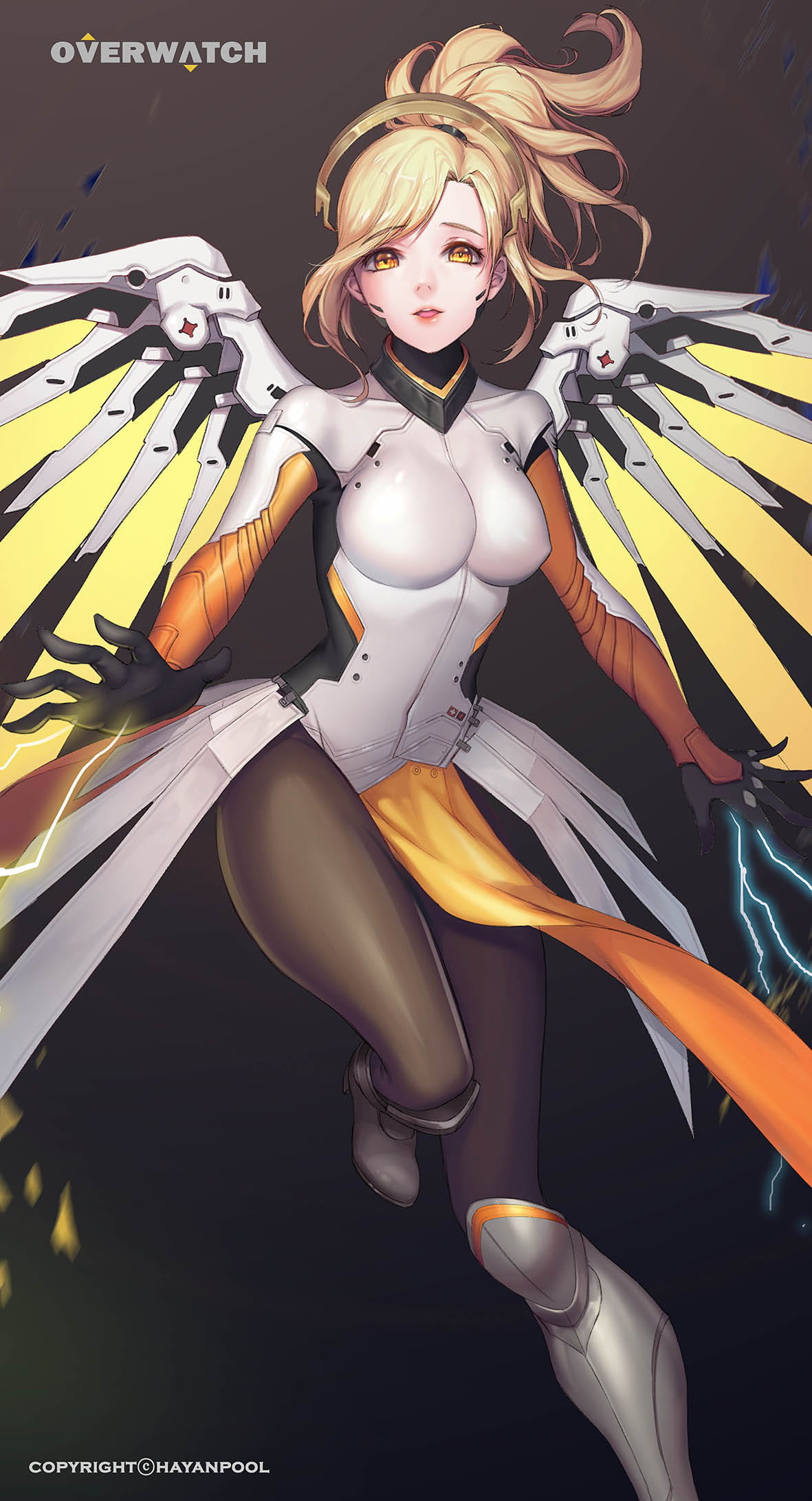 学医救不了中国人 守望先锋 天使 高清手机壁纸下载