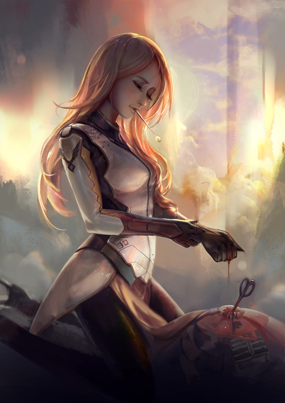 学医救不了中国人 守望先锋 天使 高清手机壁纸下载