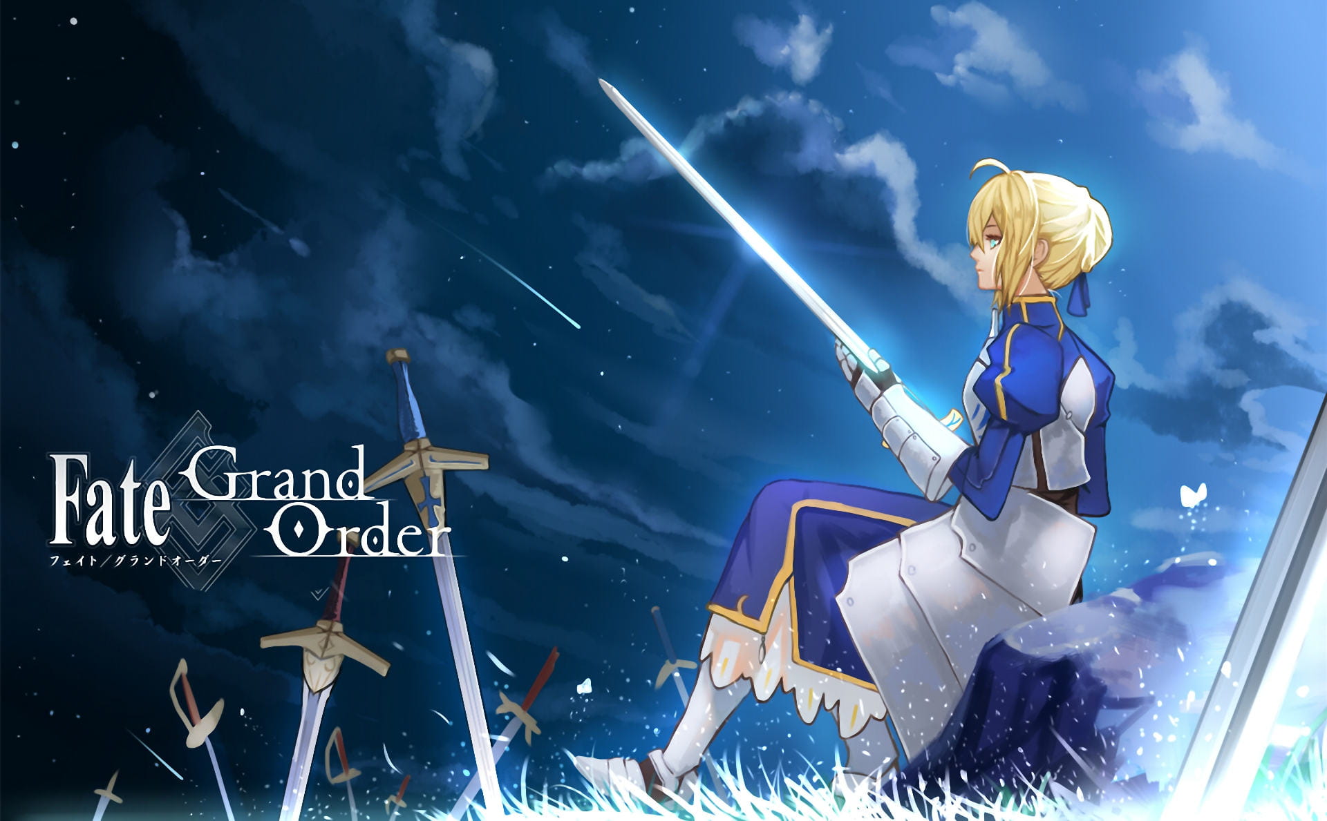 阿尔托莉雅saber本子电脑壁纸下载(1)