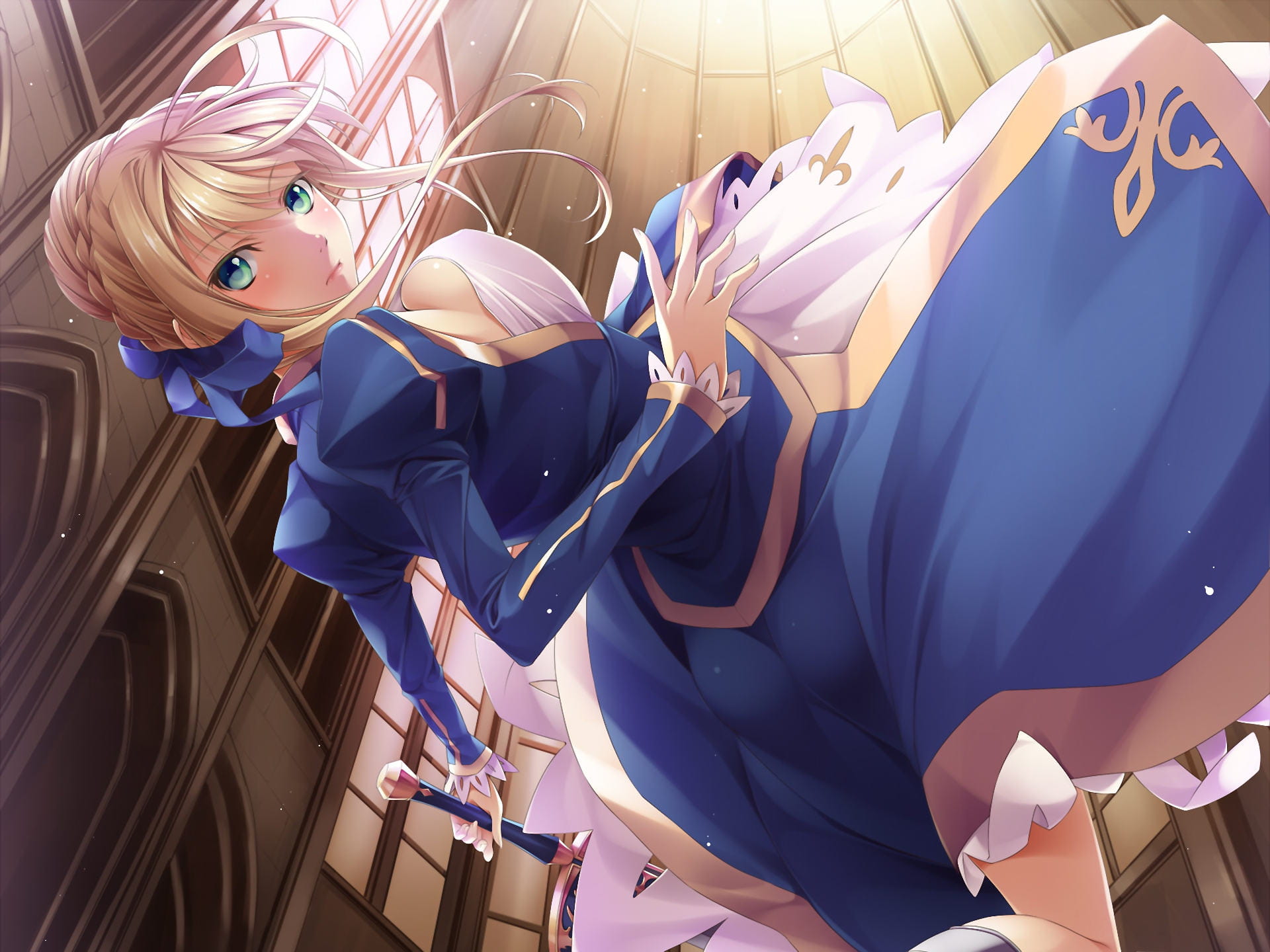 阿尔托莉雅saber本子电脑壁纸下载(1)