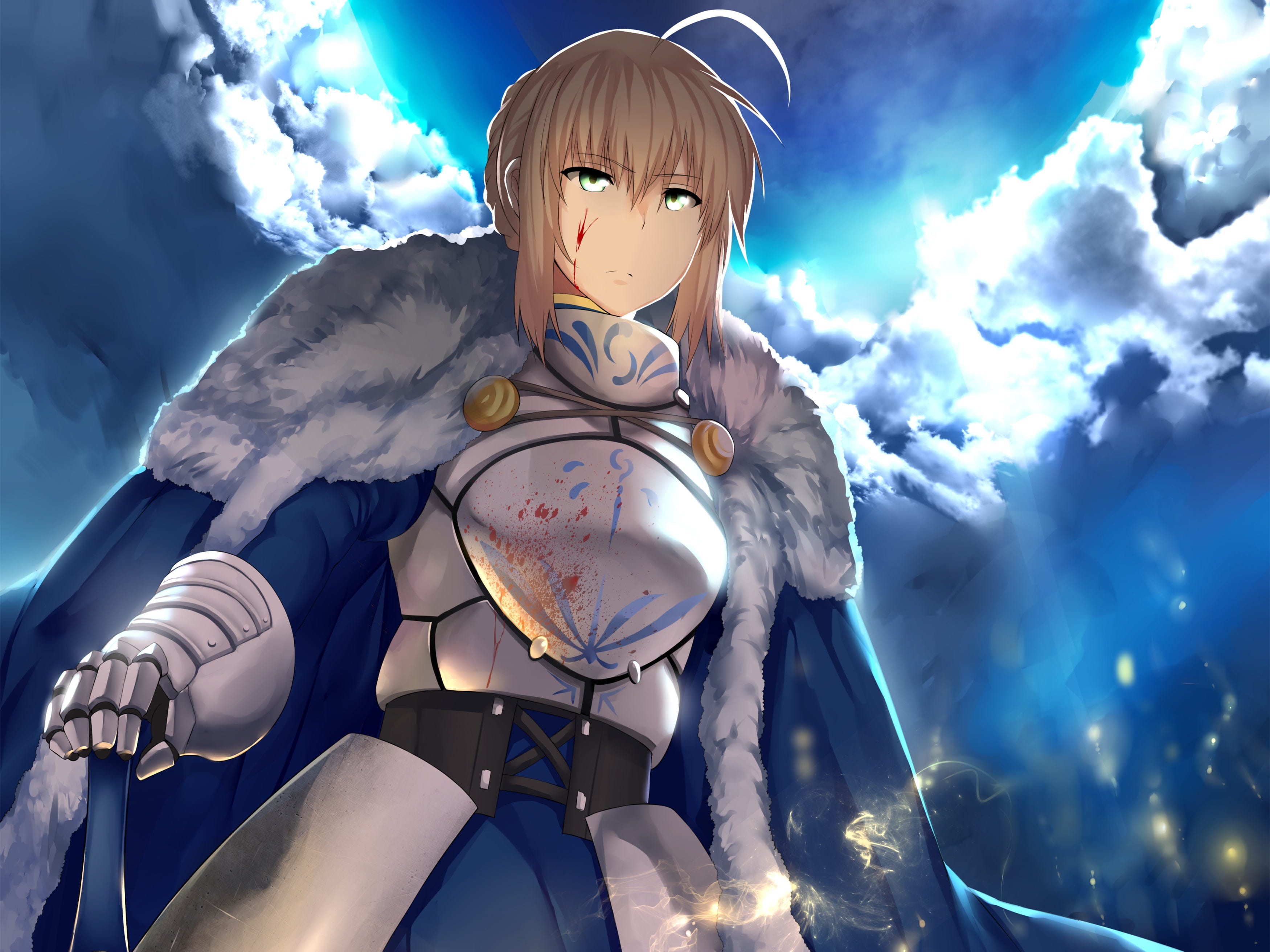 阿尔托莉雅saber本子电脑壁纸下载(1)