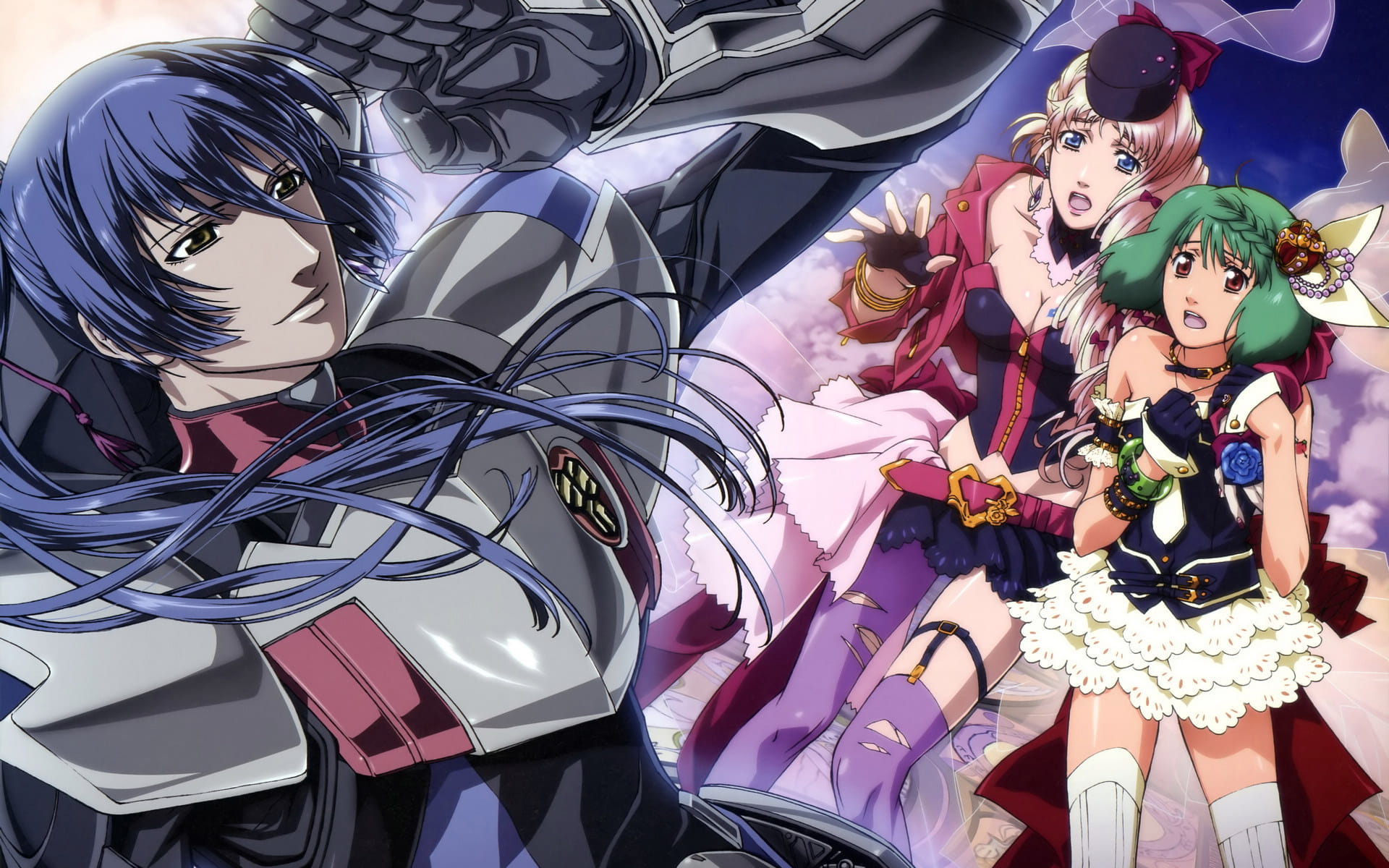 超时空要塞F 动漫高清电脑壁纸下载(1)