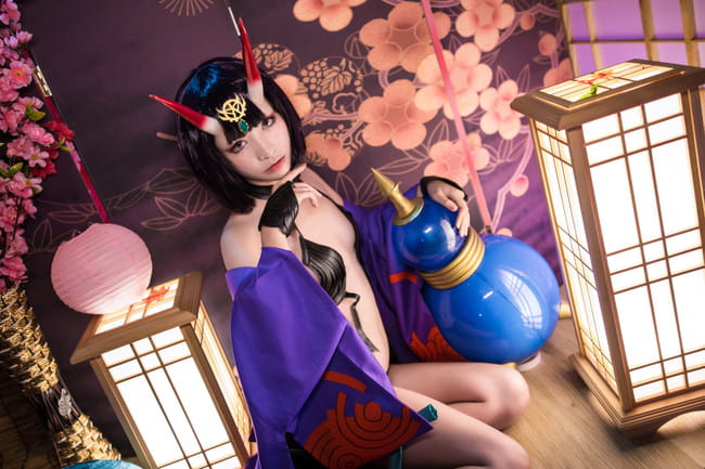 这样的童子你醉了吗 FGO酒吞童子cos