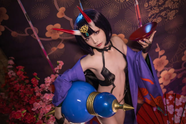 这样的童子你醉了吗 FGO酒吞童子cos