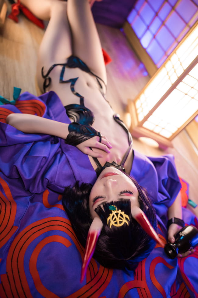 这样的童子你醉了吗 FGO酒吞童子cos