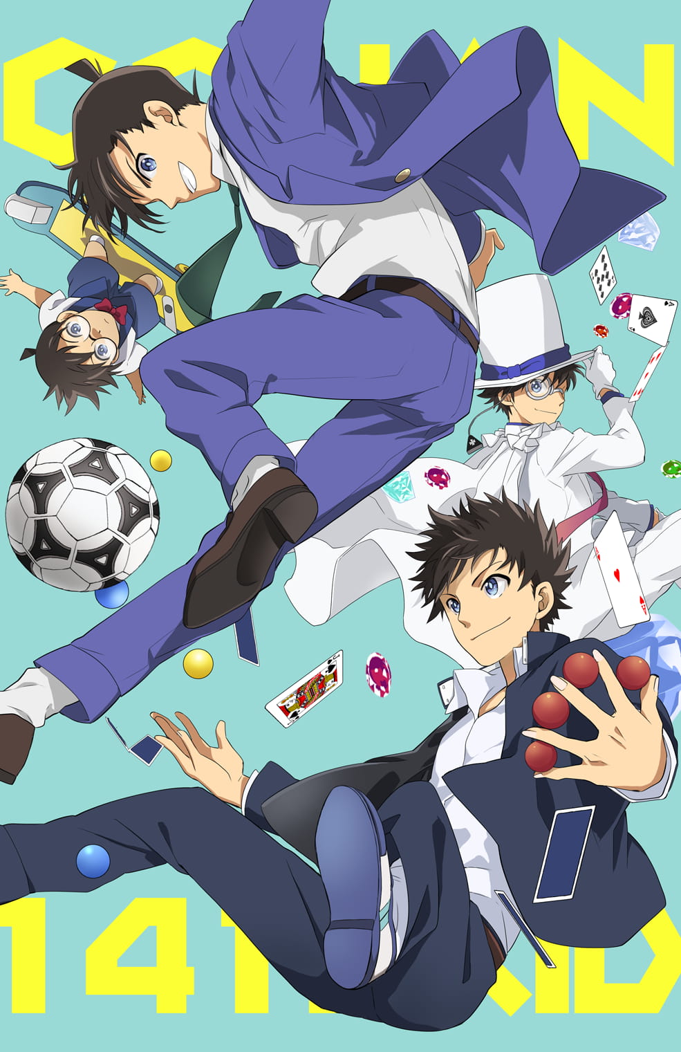 正太集结 名侦探柯南 手机壁纸下载