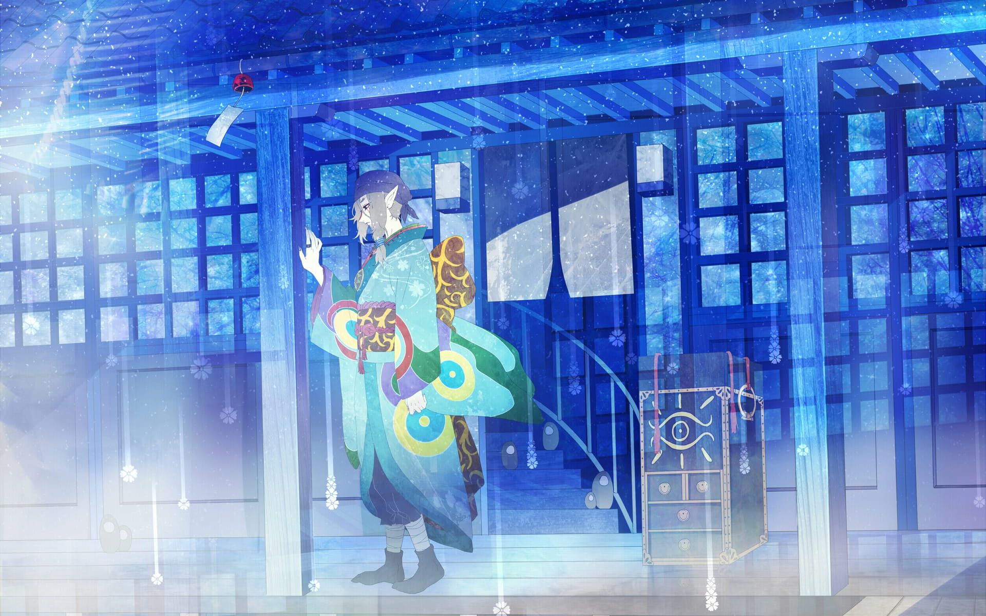 魑魅魍魉 怪化猫 动漫电脑壁纸下载