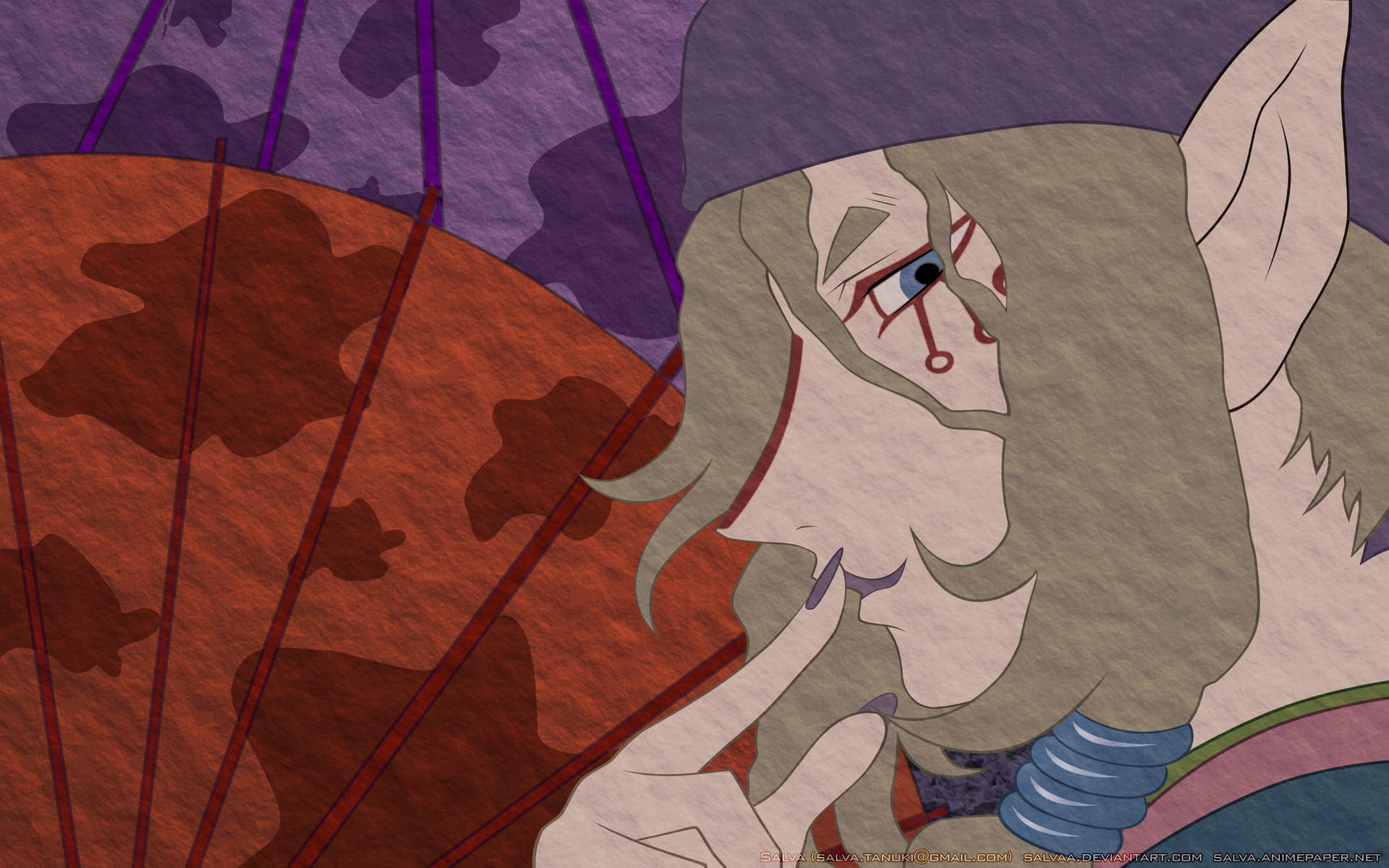 魑魅魍魉 怪化猫 动漫电脑壁纸下载