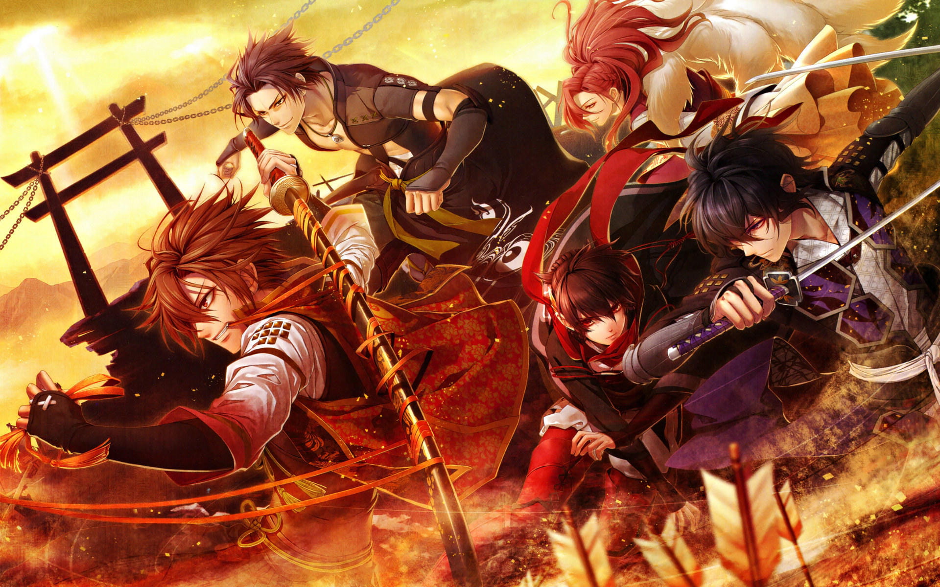 十鬼之绊 乙女向游戏 高清电脑壁纸