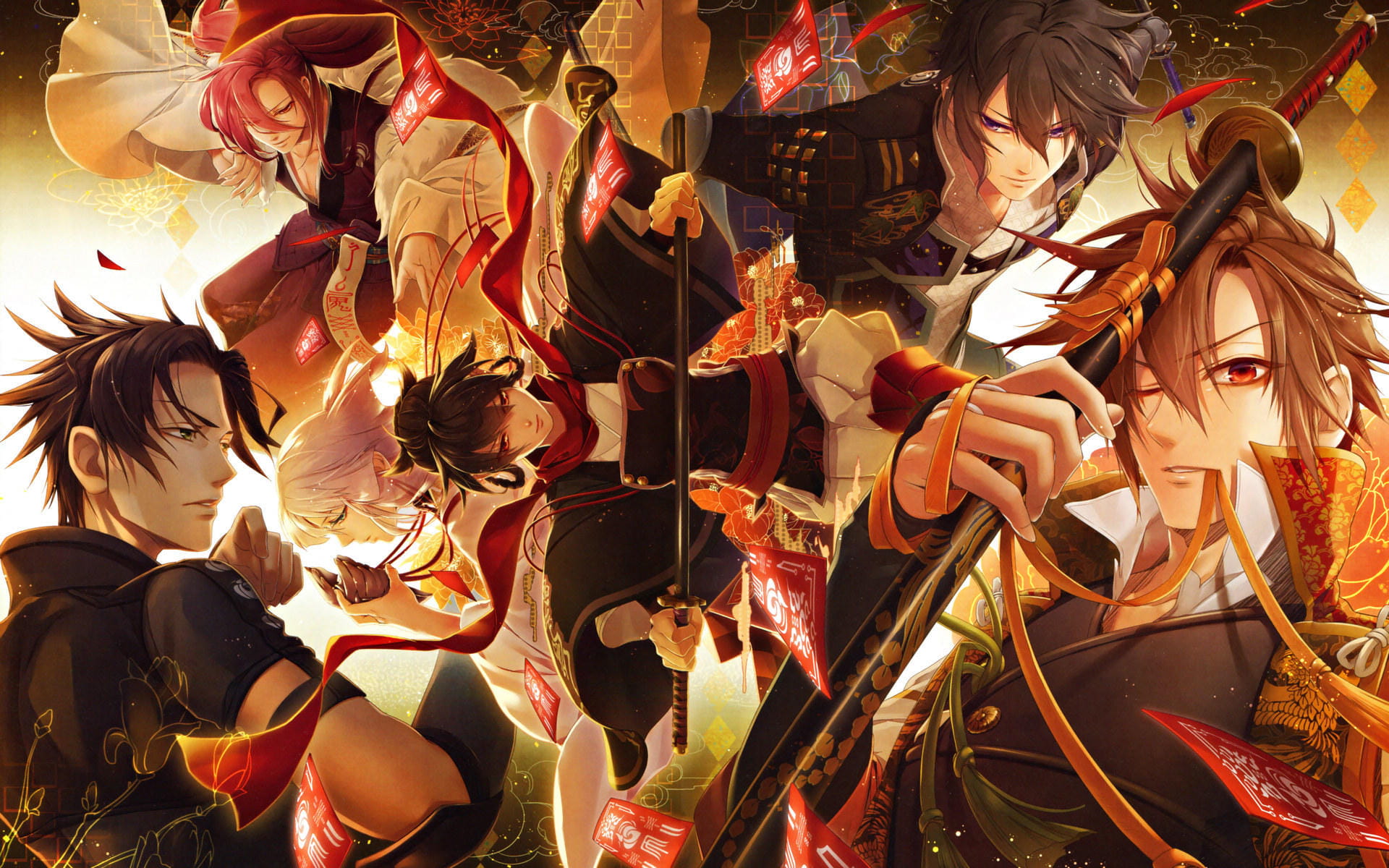 十鬼之绊 乙女向游戏 高清电脑壁纸