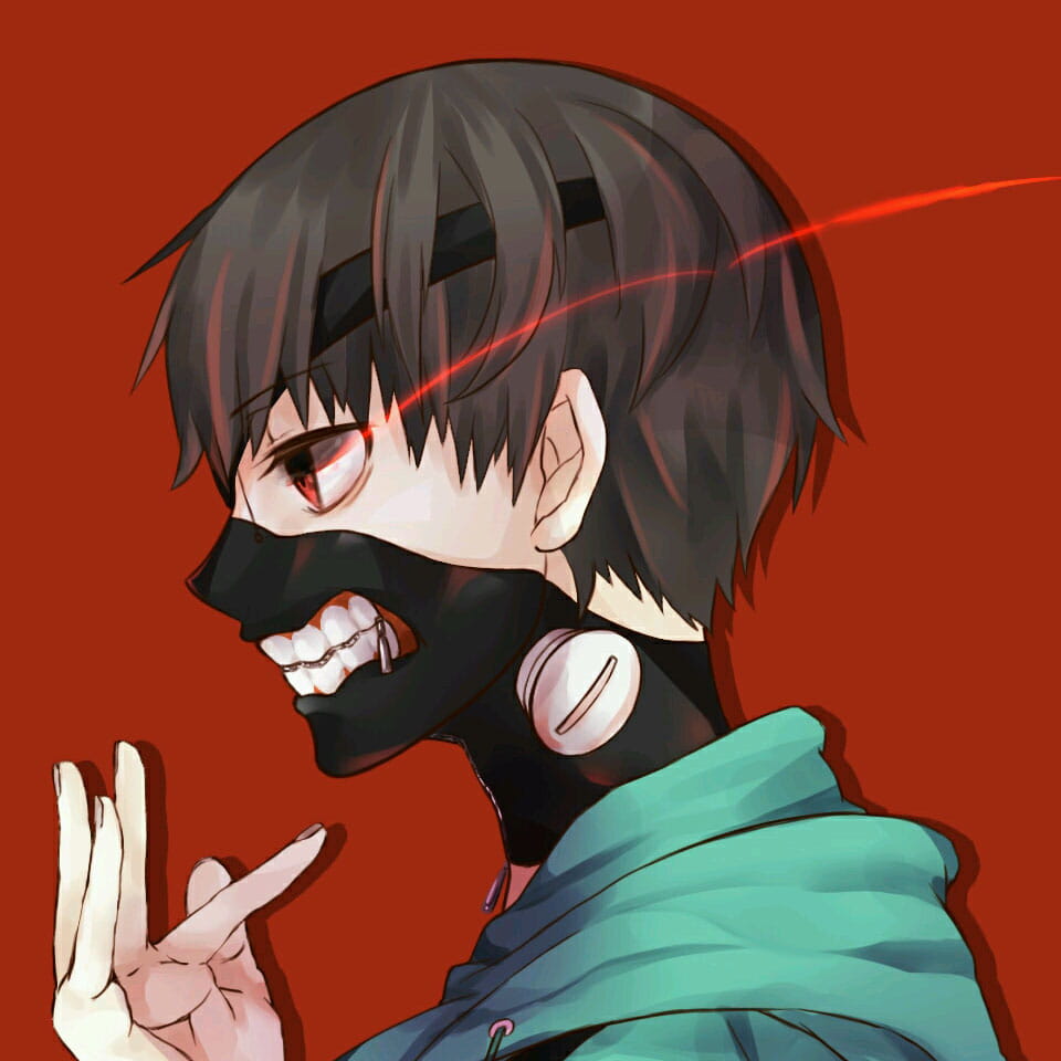 国民小天使 金木研同人插画头像