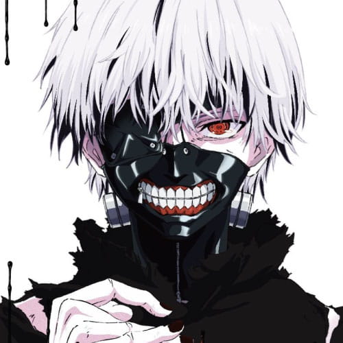 国民小天使 金木研同人插画头像