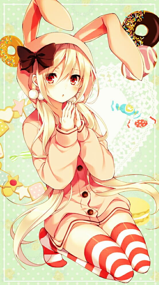 软萌兔娘来袭 手机壁纸图集分享