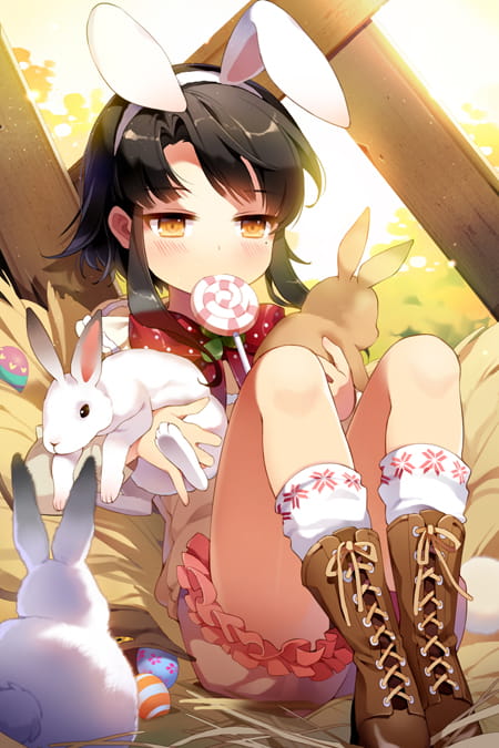 软萌兔娘来袭 手机壁纸图集分享