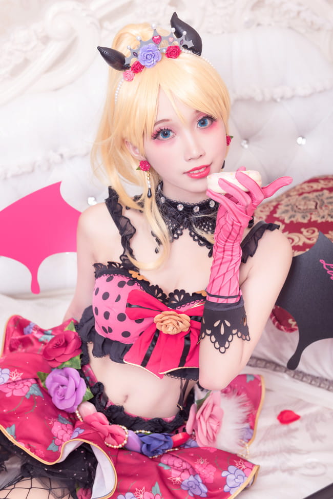 【授权】lovelive！小恶魔 绚濑绘里cos
