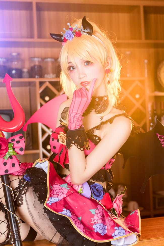 【授权】lovelive！小恶魔 绚濑绘里cos