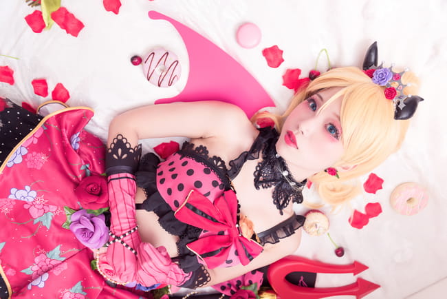 【授权】lovelive！小恶魔 绚濑绘里cos