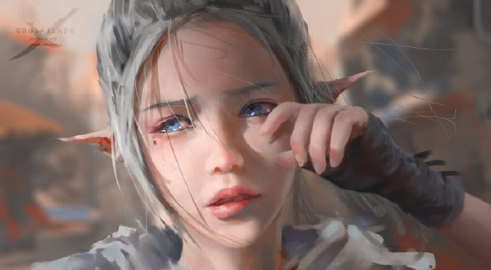 是什么让少女流泪 哀伤少女壁纸合集