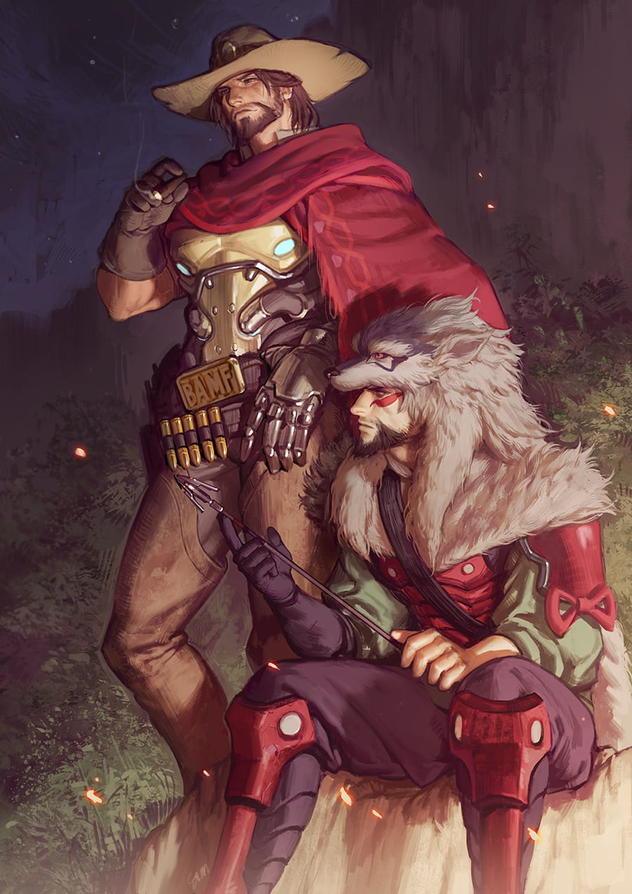 我们需要更多屁股！守望先锋 高清手机壁纸下载