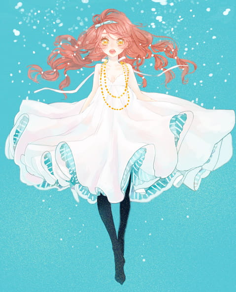 生动活泼的灵气少女系列 动漫手机壁纸下载