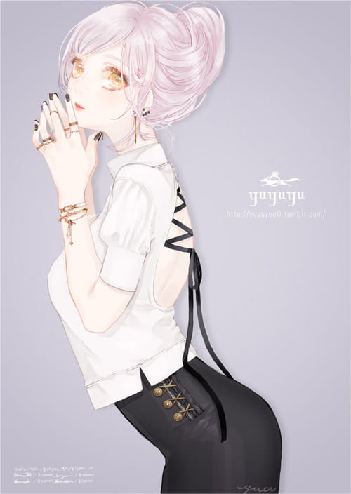 生动活泼的灵气少女系列 动漫手机壁纸下载