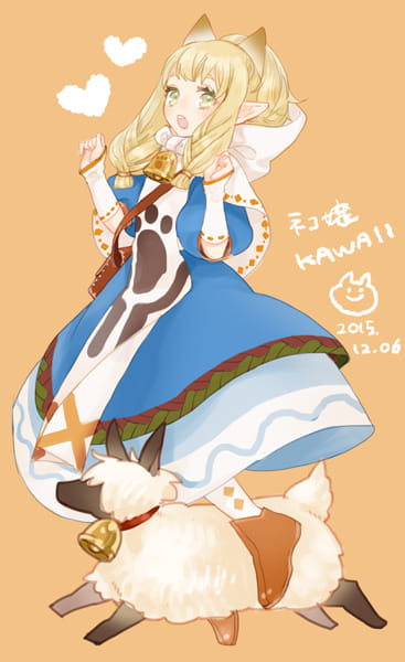 生动活泼的灵气少女系列 动漫手机壁纸下载