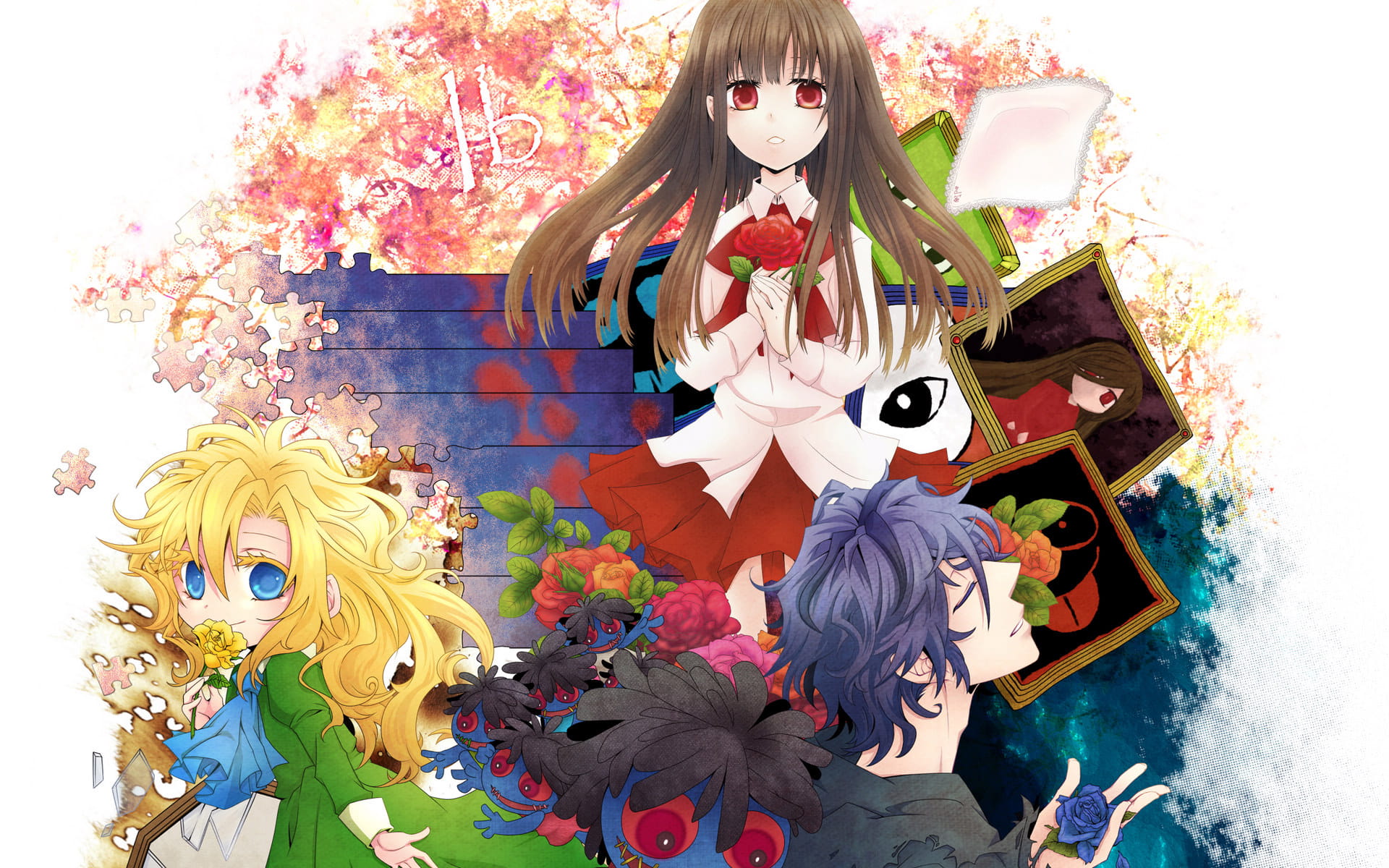 IB恐怖美术馆 动漫电脑壁纸下载