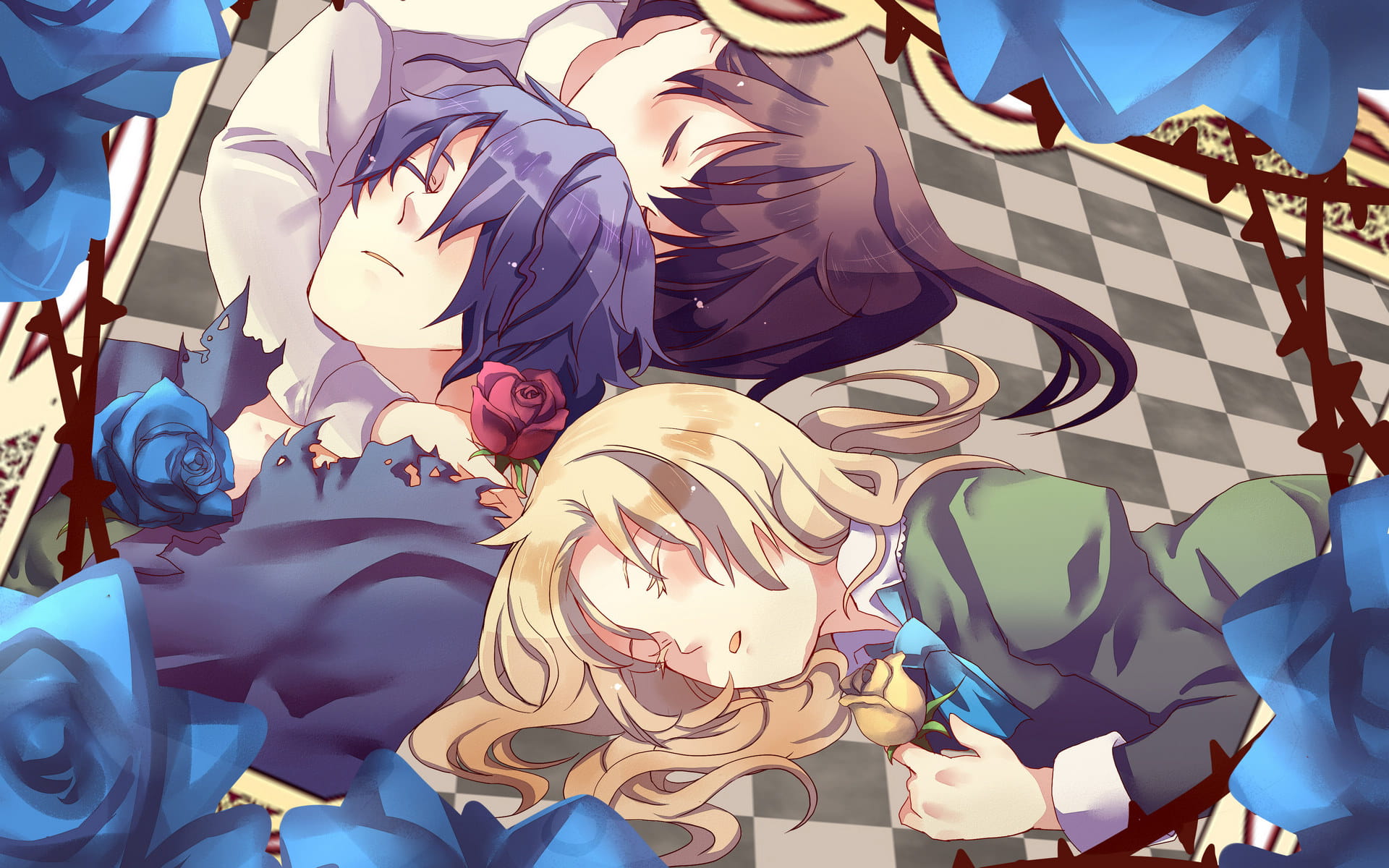 IB恐怖美术馆 动漫电脑壁纸下载