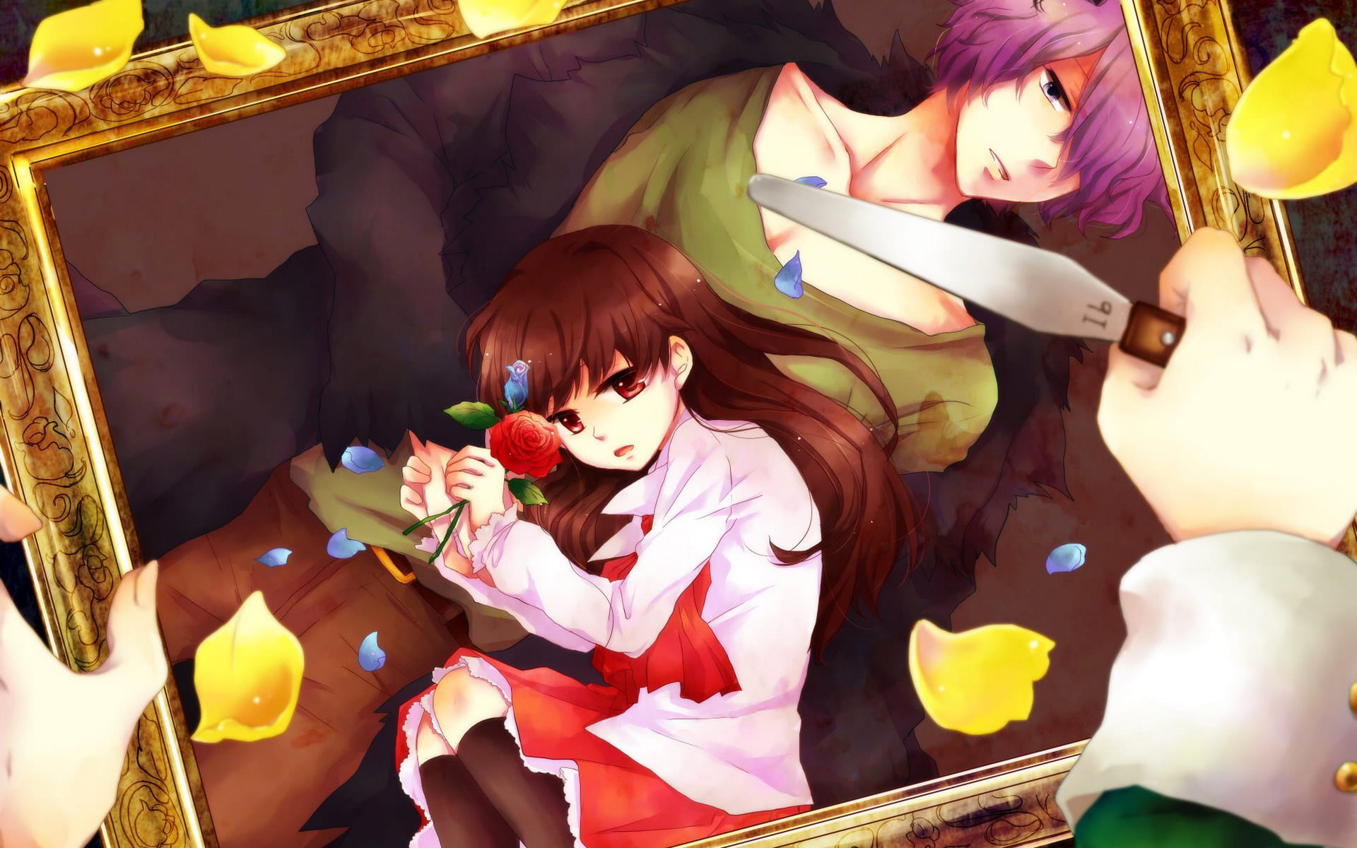 IB恐怖美术馆 动漫电脑壁纸下载