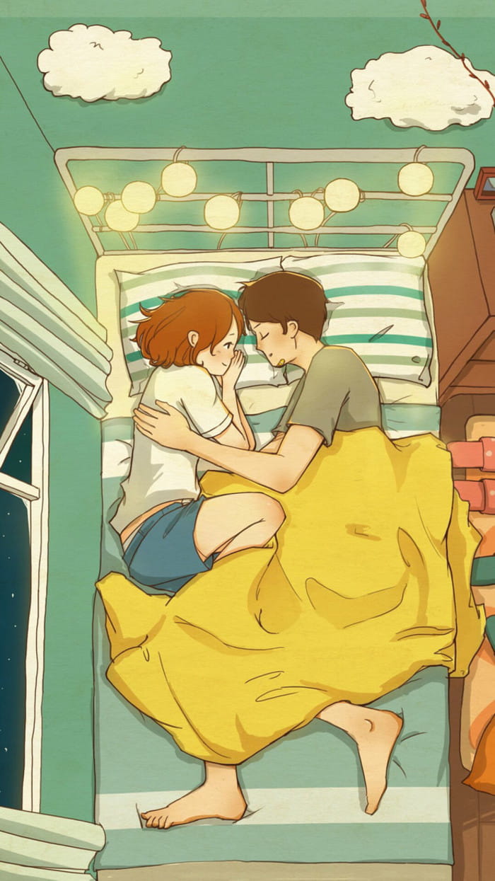 动漫手机壁纸精选 换张手机壁纸都能虐狗(1)