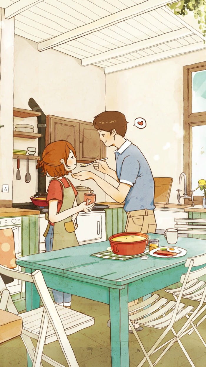 动漫手机壁纸精选 换张手机壁纸都能虐狗(1)