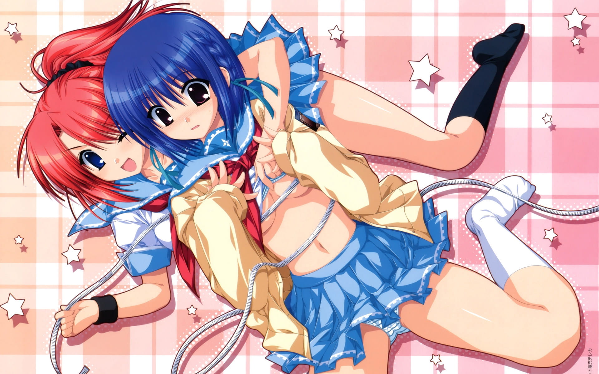 车轮之国 向日葵花田的女孩子动漫电脑壁纸下载