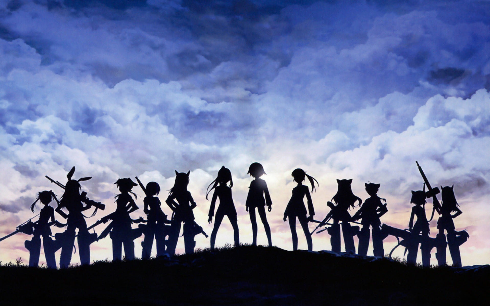 强袭魔女 动漫电脑壁纸