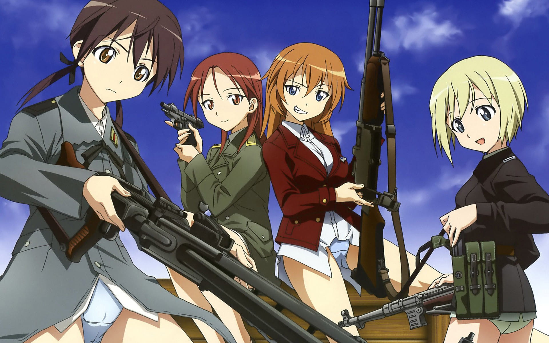 强袭魔女 动漫电脑壁纸