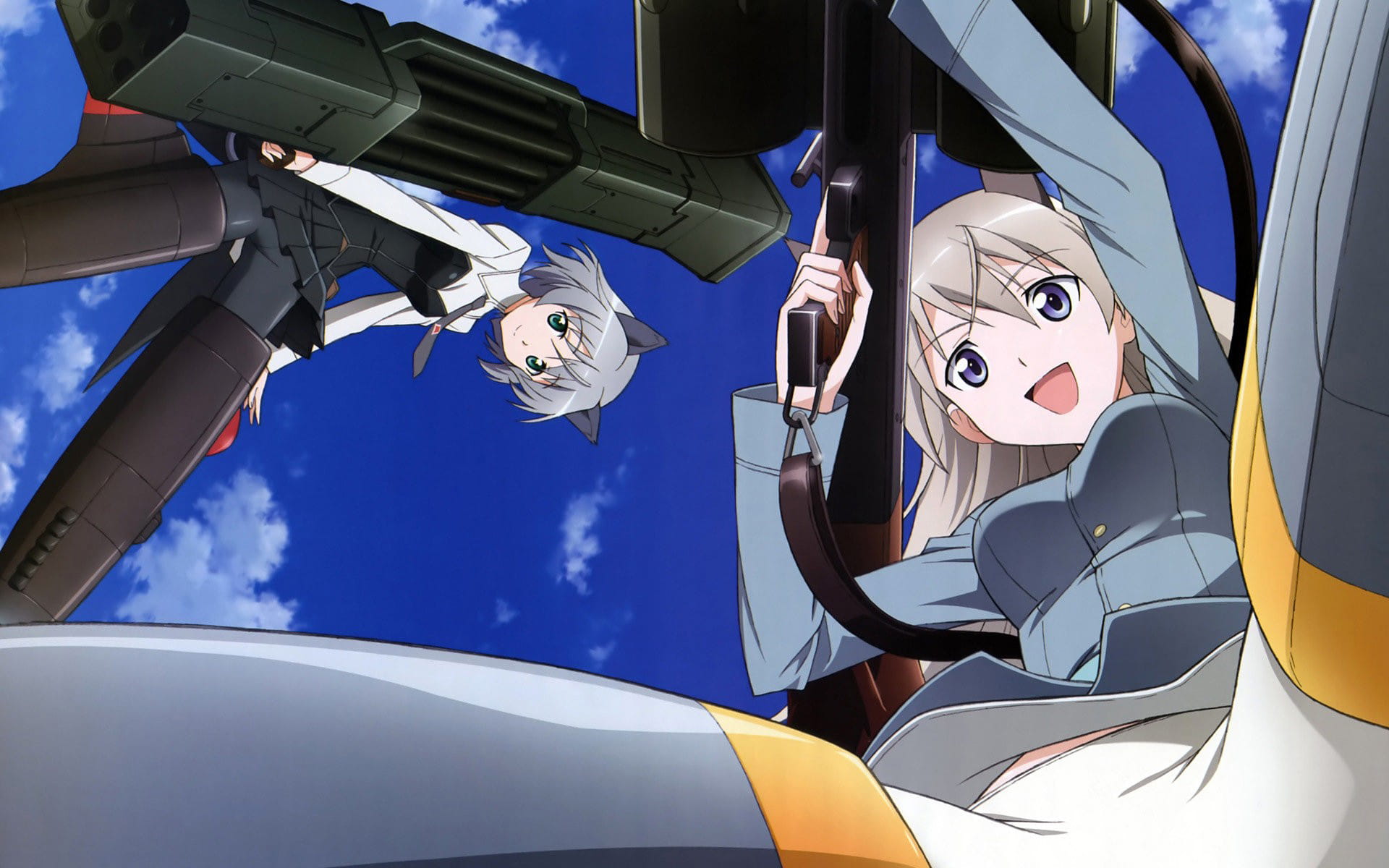 强袭魔女 动漫电脑壁纸