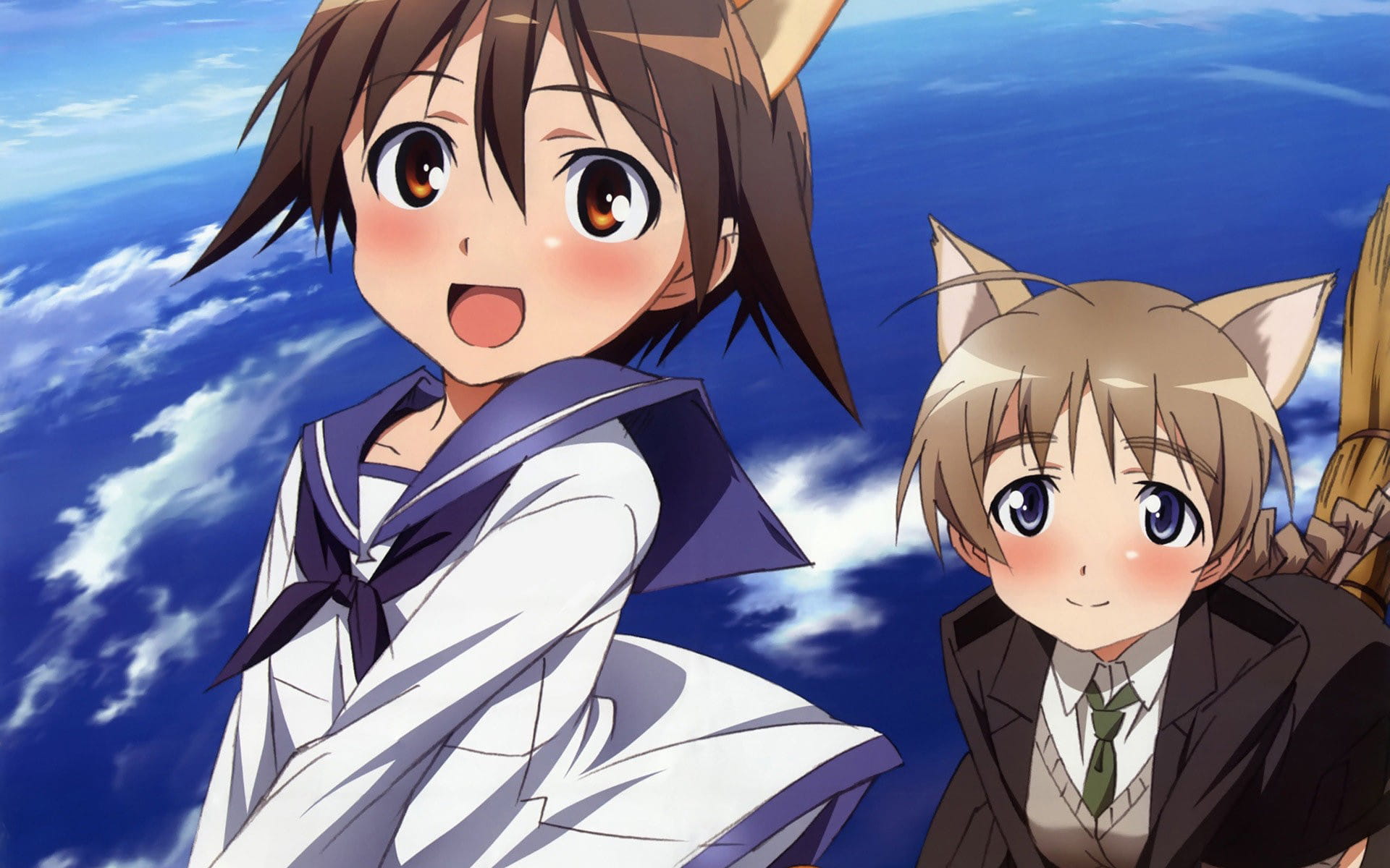 强袭魔女 动漫电脑壁纸