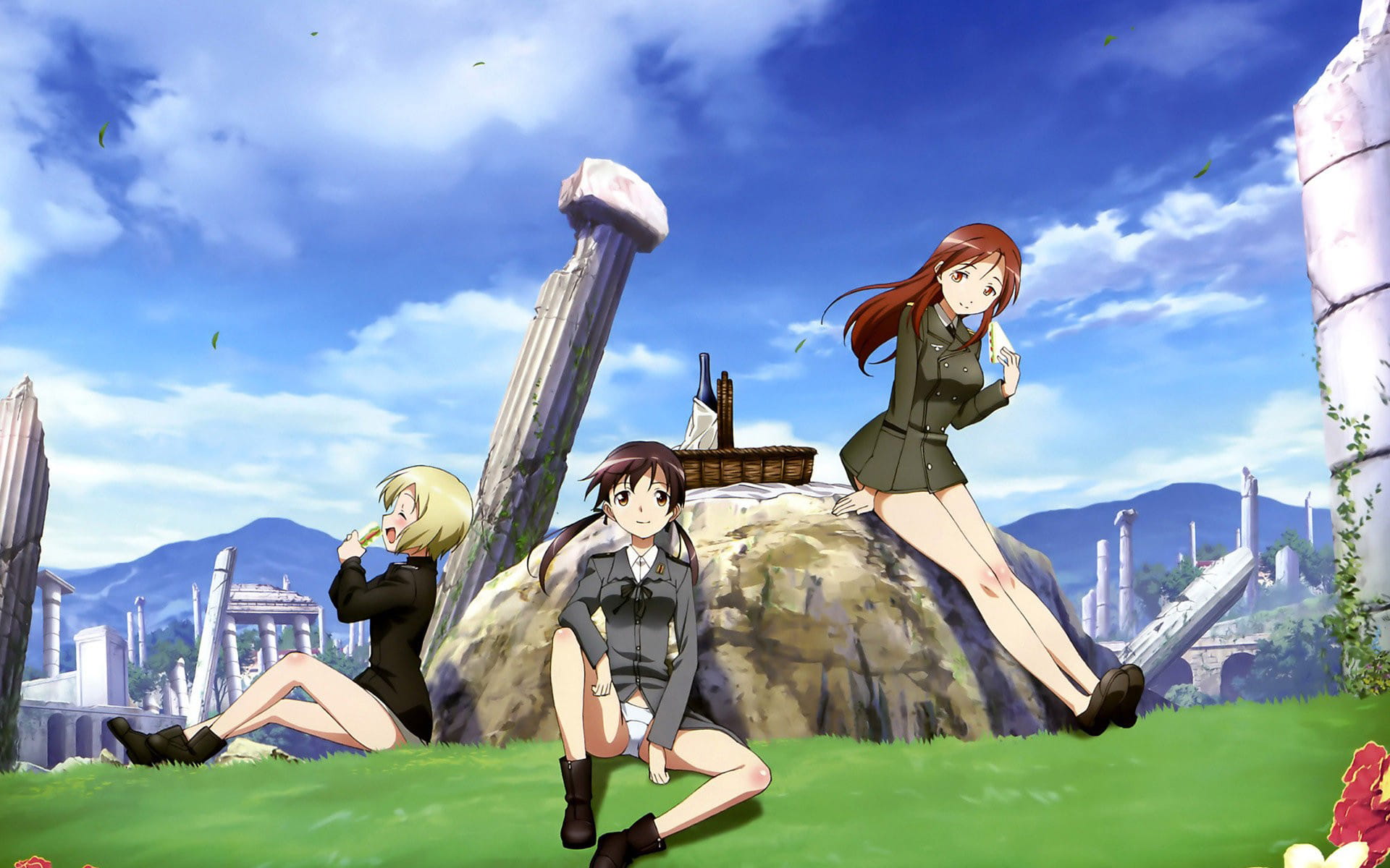 强袭魔女 动漫电脑壁纸