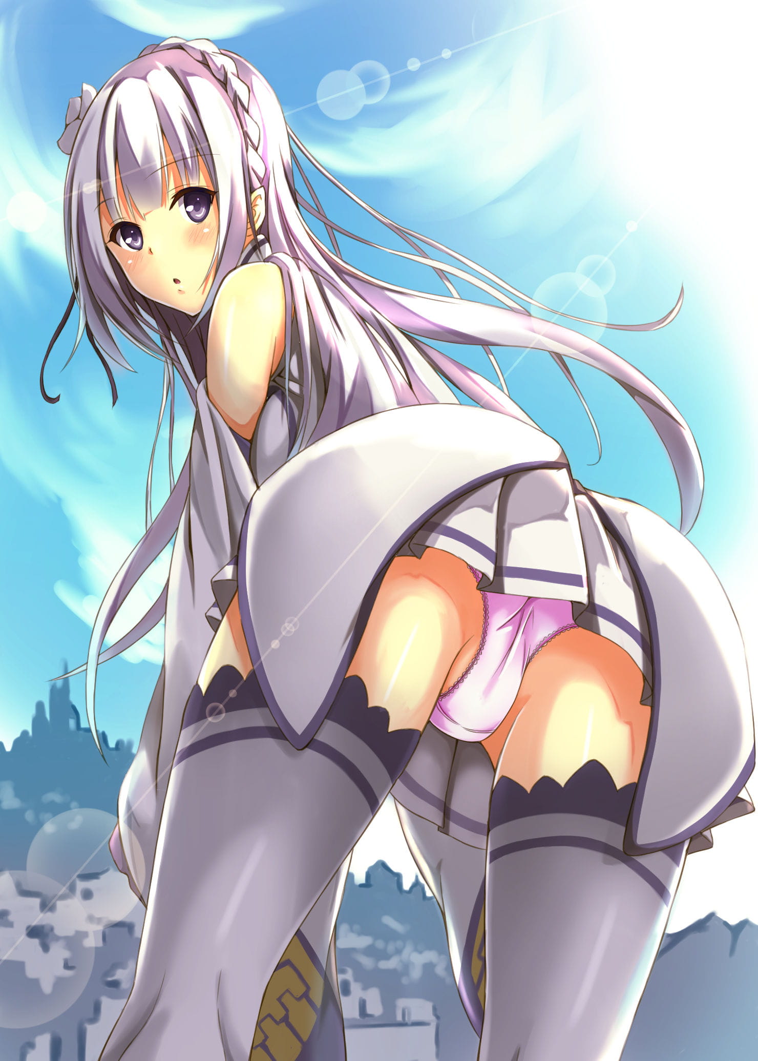 从零开始的异世界 爱蜜莉雅手机壁纸下载(1)