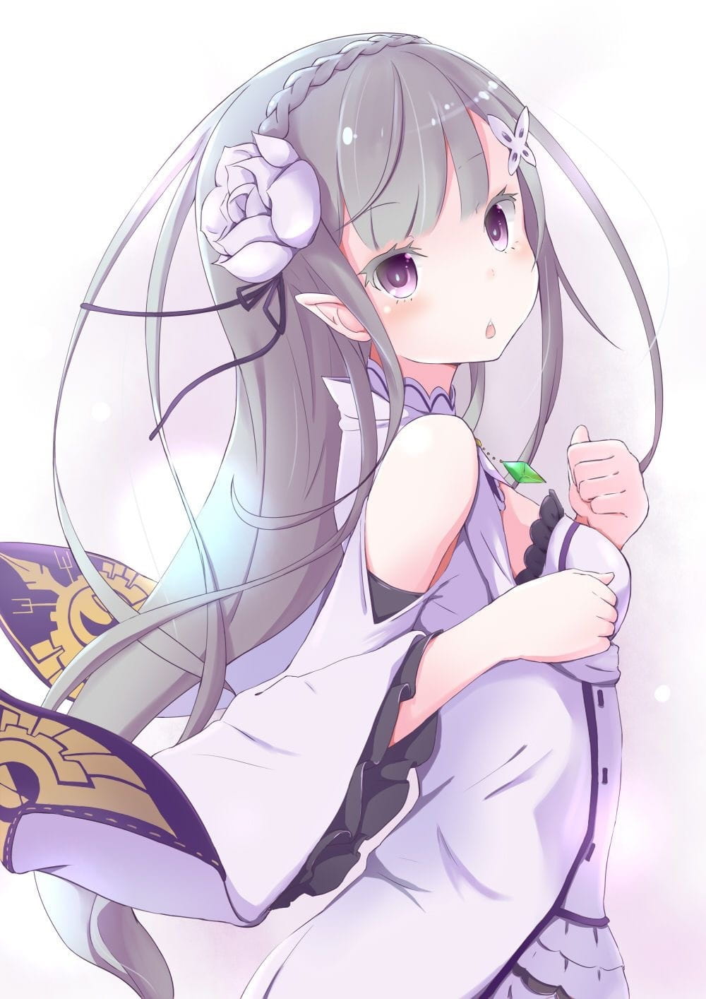 从零开始的异世界 爱蜜莉雅手机壁纸下载(1)