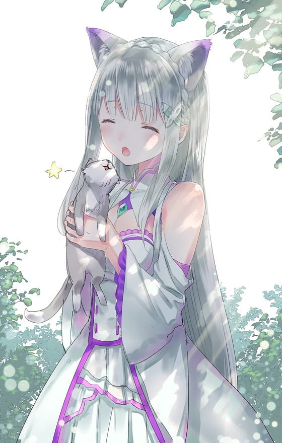 从零开始的异世界 爱蜜莉雅手机壁纸下载(1)