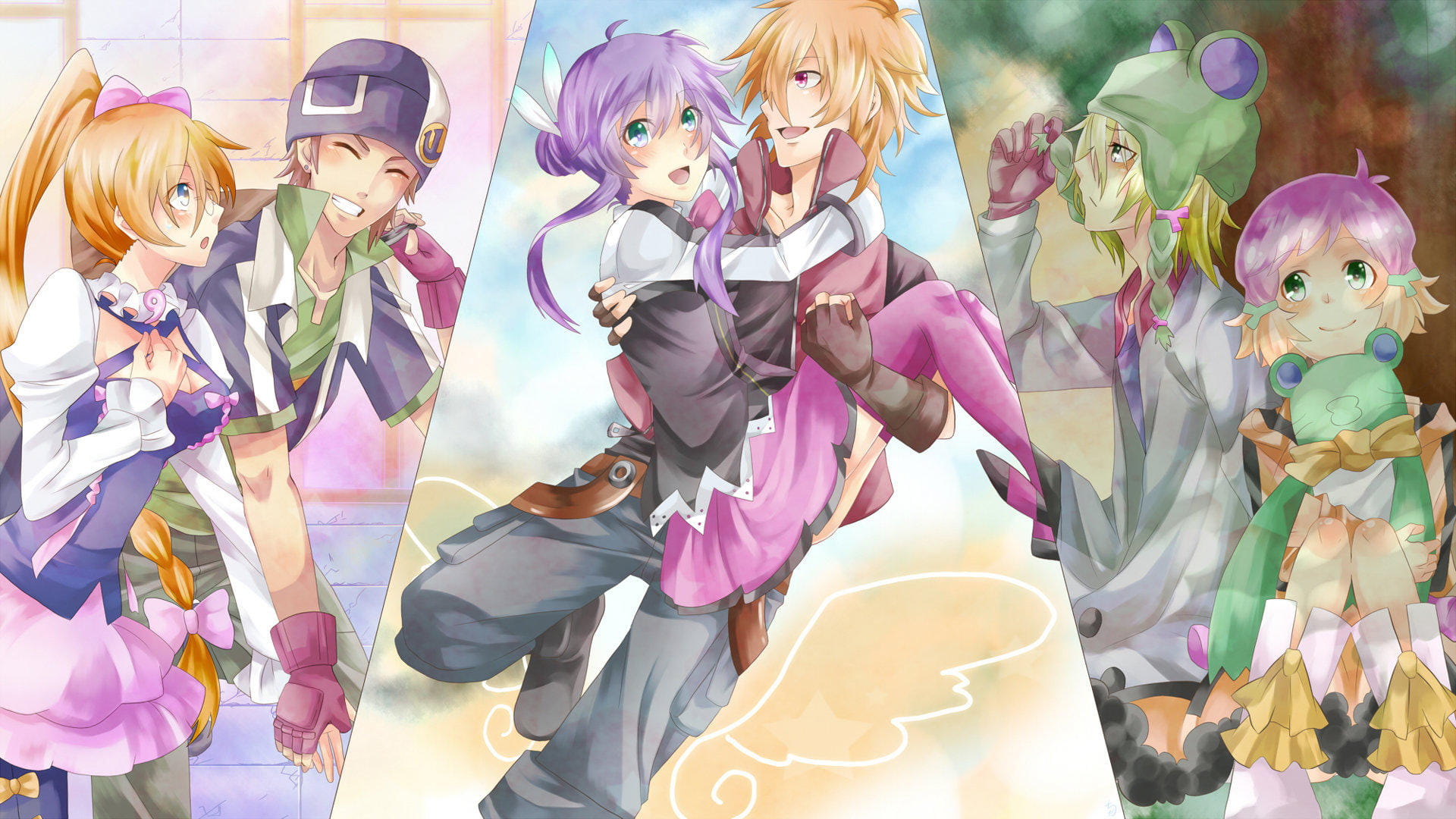 创圣的大天使EVOL 动漫电脑壁纸下载