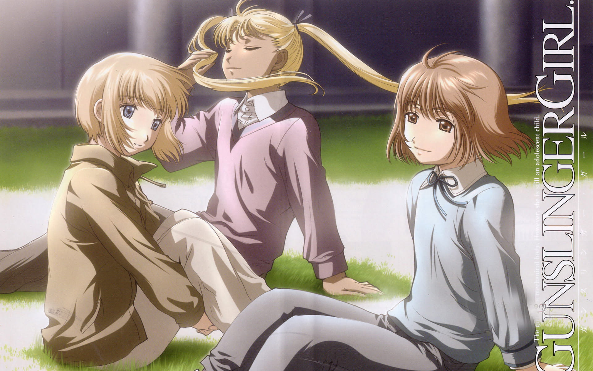 神枪少女 高清动漫电脑壁纸下载