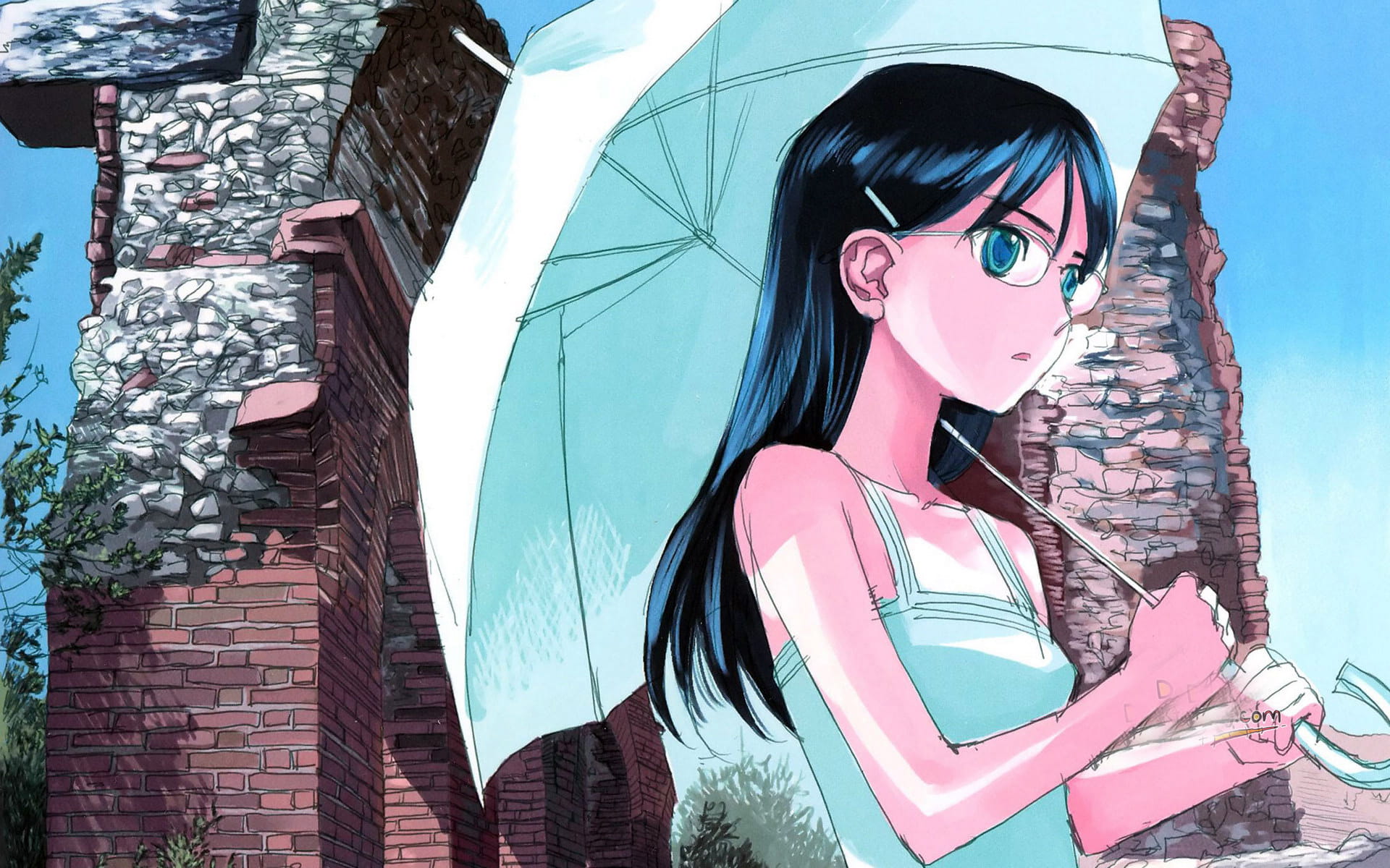 神枪少女 高清动漫电脑壁纸下载