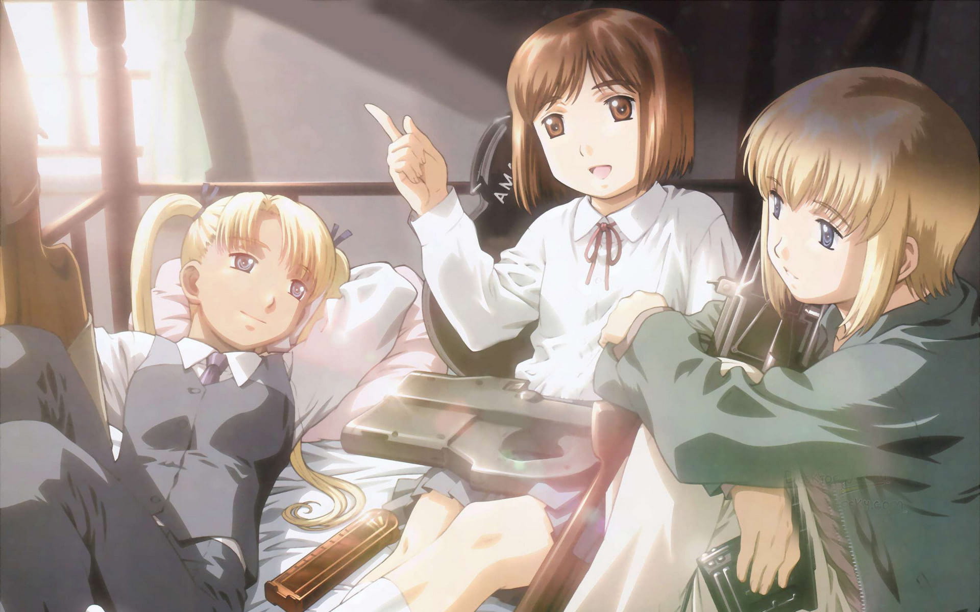 神枪少女 高清动漫电脑壁纸下载