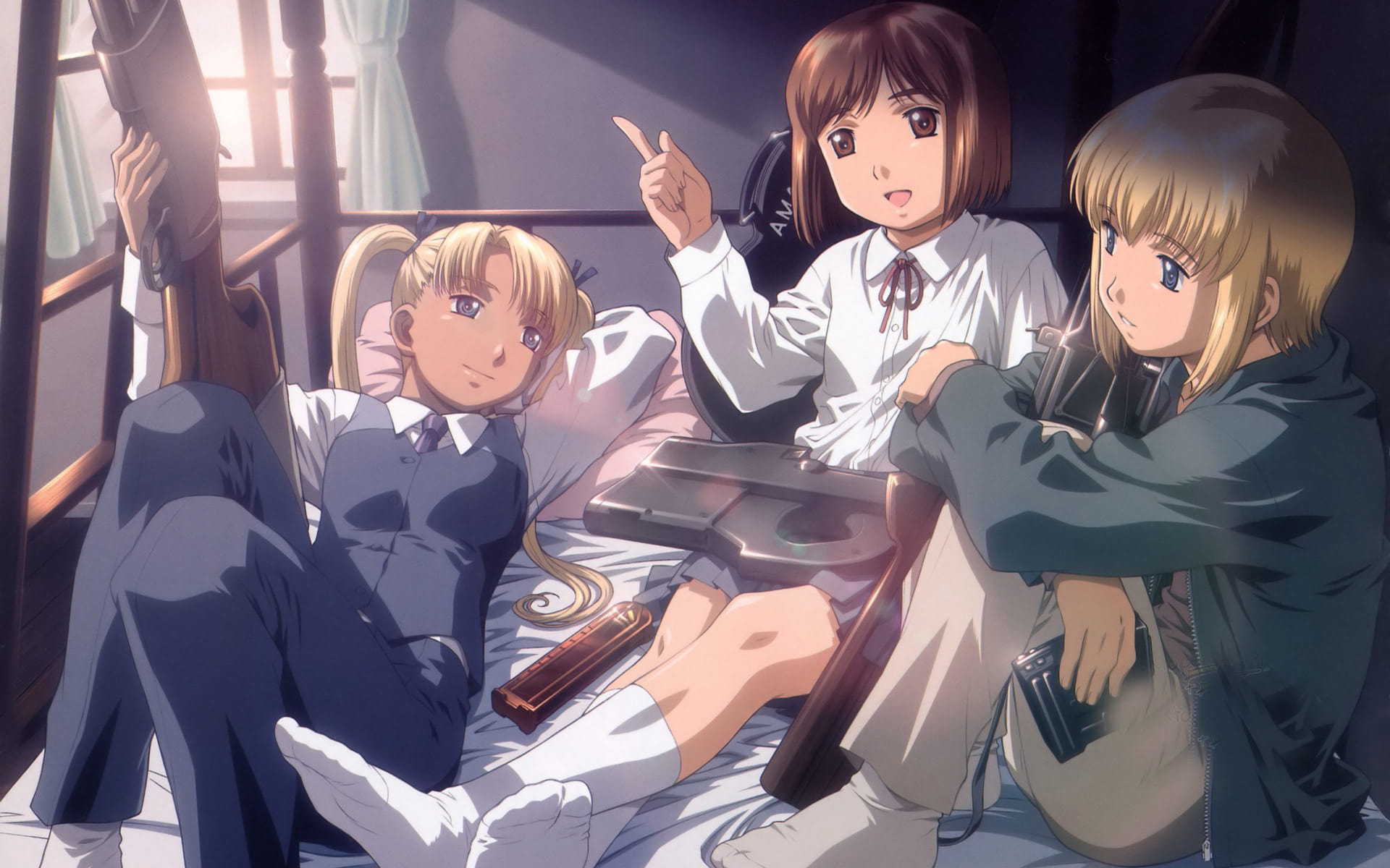 神枪少女 高清动漫电脑壁纸下载