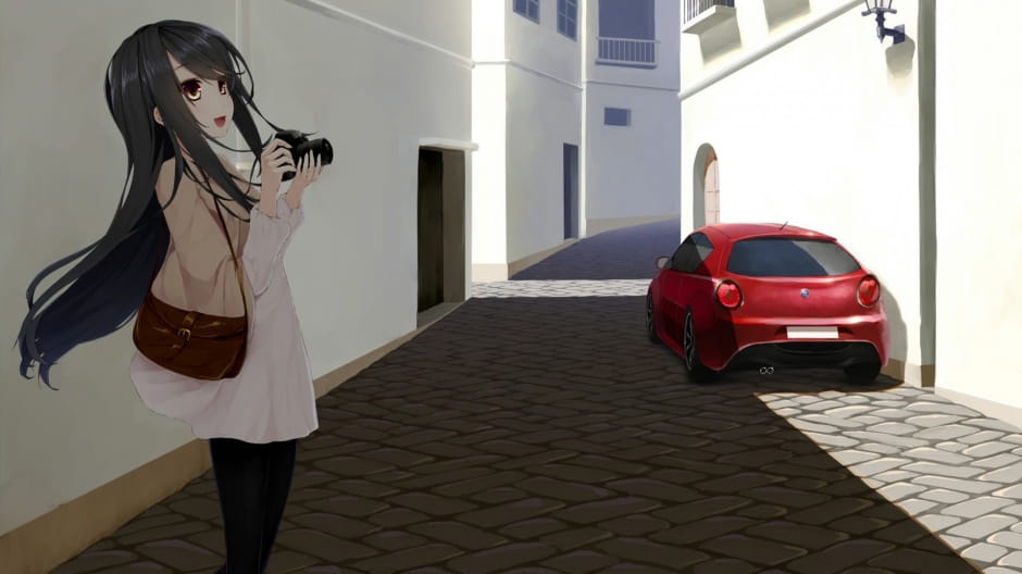 这样的女生才有爱 二次元长发少女壁纸(1)